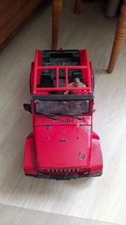 todoterreno rubicón jk 3door jaula tractor 3d print model - Mito3D