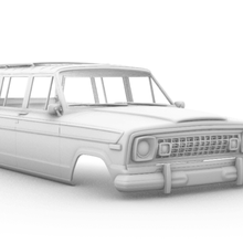 jeep wagoneer 1978 313mm verschiedene skalieren Waage Körper 1 10 toyota vaterra axial traxxas 10th scale 3d print model - Mito3D
