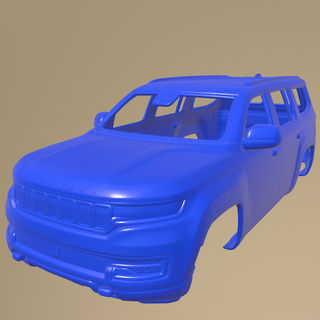 jeep wagoneer 2022 printable car body slot 1-10 separate parts scalextric tamiya rc miniz crawler kyosho axial traxxas micro 3d print model - Mito3D
