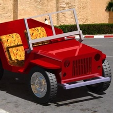 Jeep Willys übergroß del rc Modellieren weltweit 2 Krieg Wagen Spiegel Spielmobil toy_game_accessories 3d print model - Mito3D