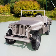 jeep willys - detallada 1 9 modelo a escala del kit varios la guerra mundo el rc 2 ª mundial segunda camión ejército 3d print model - Mito3D