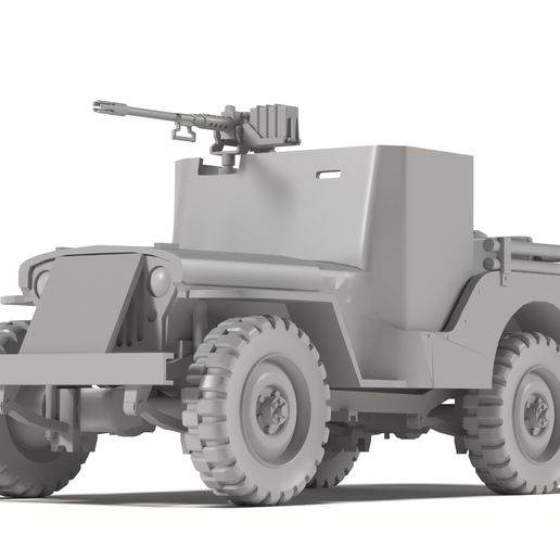 jipe willys 1 3D print model - Mito3D