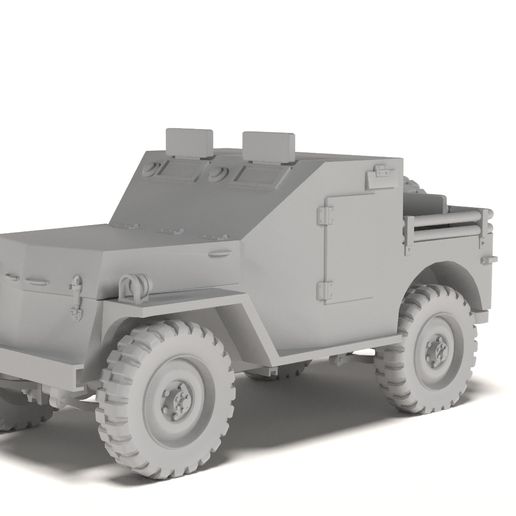 Jeep Willys 3 3D print model - Mito3D