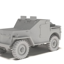 Jeep Willys 3 3d print model - Mito3D