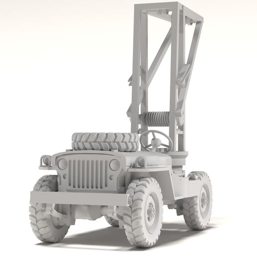 todoterreno willys 5 3D print model - Mito3D