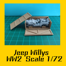 cip Willys ww2 ölçek model 1 72 ölçekli modelleme İkinci Dünya Savaşı jeep modeli plastik askeri araç plamodel diyorama minyatür diyoramalar reçine 3d print model - Mito3D