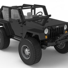 jeep wrangler various 3d print model - Mito3D