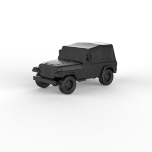 Jeep Wrangler 1987 pre supported Druckguss Miniaturen maßstabsgetreue Modelle Sammlerstücke 1 32 43 64 76 87 Autos Präzision unterstützt Hobby Diorama Fahrzeuge Detaillierung Sammler Automobilia Benutzerdefiniert 3d print model - Mito3D