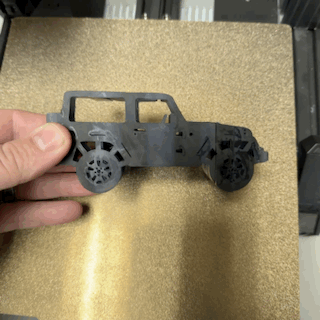 jeep wrangler 2 door - commercial use 2-door logo art perspective 3d print model - Mito3D