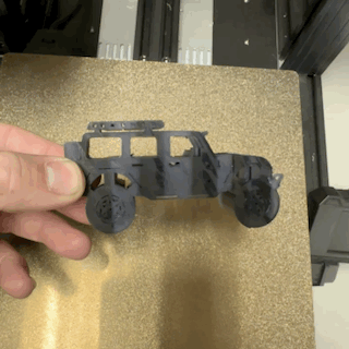 jeep cow boy 4 porte route door logo art perspective 3d print model - Mito3D