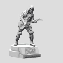 jeff hannemann - slayer 3d printing fashion slayer music guitarist musician jeff hannemann heavy-metal actionfigure rock band guitar 3dprinting miniature figure statue vinyl printable