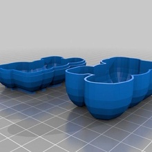 jeff customized containers 3d print model - Mito3D