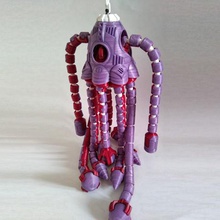 jell-e medusa explorer game robot tentacles jellyfish animal 3d print model - Mito3D