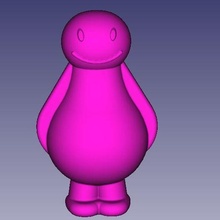 jelly baby big toy 3d print model - Mito3D