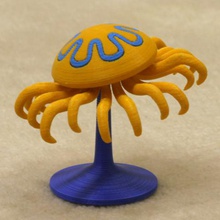 jelly fish various 3d print model - Mito3D