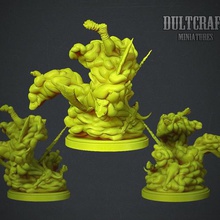 jelly monster art figurine rpg pathfinder creature miniatures tabletop dnd fantasy miniature ooze 3d print model - Mito3D