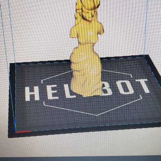 jelly venus art 3D print model - Mito3D