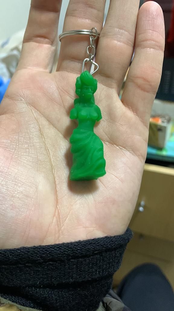 gelée Vénus statue porte clés simpsons jouet optimisé 3D print model - Mito3D