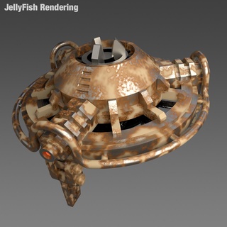 jellyfish - bomb drone Various weapon 3d print model - Mito3D