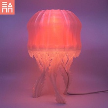 jellyfish desk lamp medusa home light sea life 3d print model - Mito3D