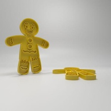 gang sherk cookie coupeur biscuit pla cuisine modèle fondant Noël 3d print model - Mito3D