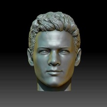 jeremy irvine 3d face actor 3d print model - Mito3D