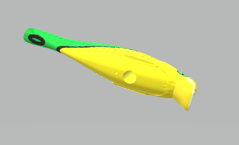 jerkbait pêche 3D print model - Mito3D