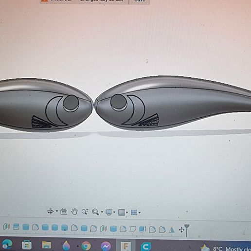 pislik Balık tutma cezbetmek gadget yem 3D print model - Mito3D
