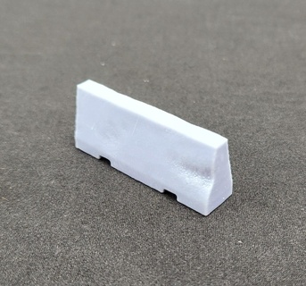 jersey barrier concrete gaslands gas lands scatter terrain texture 3d print model - Mito3D