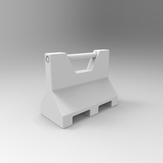 jersey concrete barrier - 1-35 scale diorama accessory plastic equipment isolated scalemodel 3dprintable accessories miniatures civil urban resin scenery work war buildings 3d print model - Mito3D