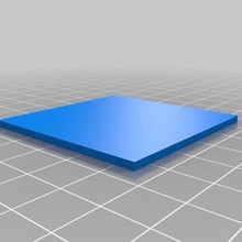 jesc calibration 50mmx50mmx2mm cube 3d_printing 3d print model - Mito3D