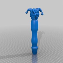 jester beer handle various 3d print model - Mito3D