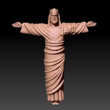 jesucristo redentor art josé maría maria la religión biblia de cristo dios jesús 3d print model - Mito3D
