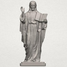 jesus 05 various car chair tree table sofa character game exterior human interior people girl house miniatures figurines sculpture holy christian church 3d print model - Mito3D