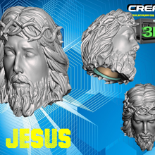 Jésus art figure 3d print model - Mito3D