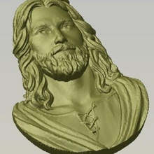 jesus 1 Kunst religion 3d print model - Mito3D