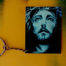 jesus Christus Schlüsselbund verschiedene 3dlto cool Zeichnung 3d image3d key chain relief 3d print model - Mito3D