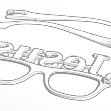 jesus glasses fashion meme 3d print model - Mito3D
