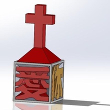 el amor de jesús que chino art tabla deco dissifilo taiwán cristo trunkey 3d print model - Mito3D