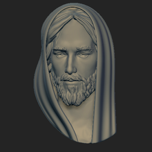 jesus pendente cristão pingente 3d print model - Mito3D