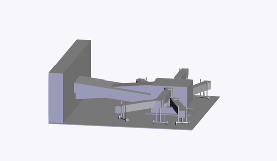 jet pont porte modèle 3d print model - Mito3D