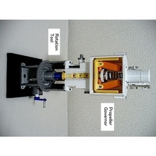 componenti di motori a reazione 7a strumento rotazione dell'elica governatore turboelica flyweight pignone della cremagliera 3d print model - Mito3D