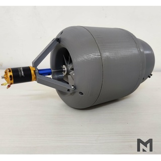 jet moteur turbine modèle 3d print model - Mito3D