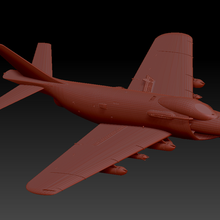 Jet combattente modello aereo 3d print model - Mito3D