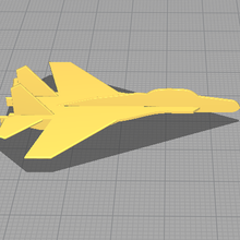 jet glider plane toy fun easy print airplane plan gadget aircraft jouet 3d print model - Mito3D