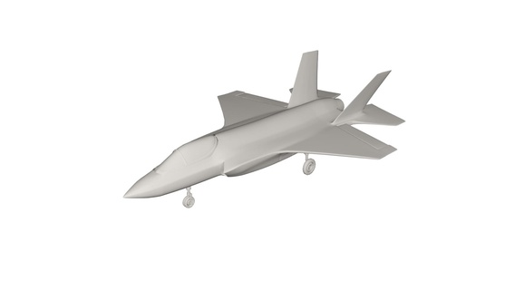 jet military airplane Game aircraft fighter plane air force wing flight army engine airliner airforce 3d print model - Mito3D