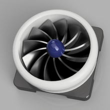 jet indicador de rotación la turbina varios nema17 3d print model - Mito3D