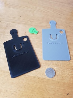 jeton caddie - shopping cart unlock tool coin token trolley 3d print model - Mito3D