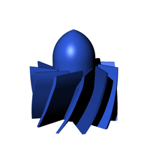 jetprop turbine experimental submarine game toy helice 3d print model - Mito3D