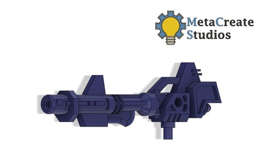 jetrifle héritage faucon métal transformateurs accessoires guerre cybertron robots automatiques tromperies 3d print model - Mito3D